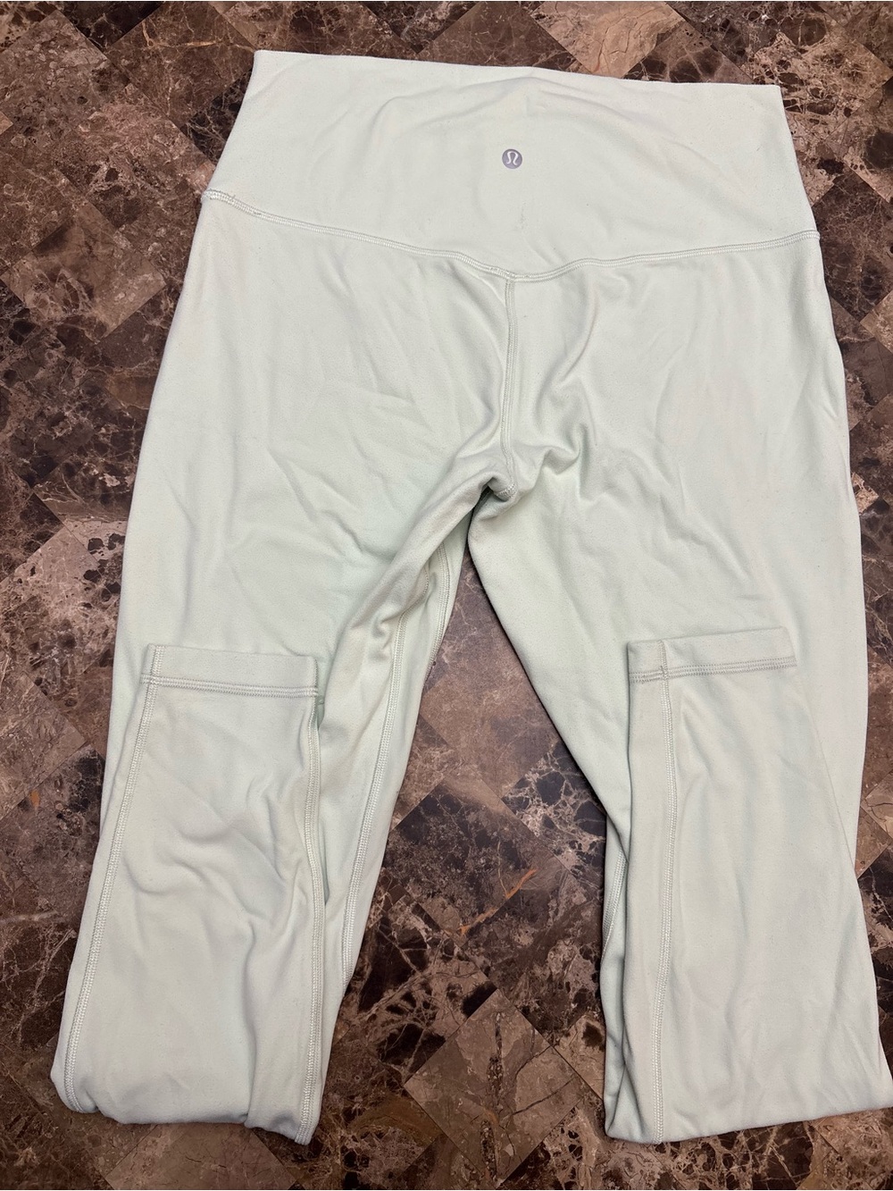 lululemon athletica Light Mint Green High-Waist Leggings size 10